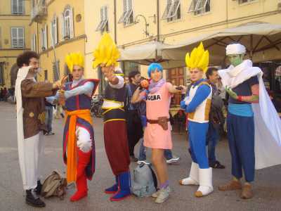 Cosplay di gruppo di Dragonball